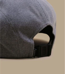 Casquette Overdyed 5 Panel Charcoal -Mode Chapeaux Magasin casquette overdyed 5 panel charcoal 3