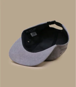 Casquette Overdyed 5 Panel Charcoal -Mode Chapeaux Magasin casquette overdyed 5 panel charcoal 4