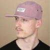 Casquette Overdyed 5 Panel Wine