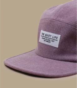 Casquette Overdyed 5 Panel Wine -Mode Chapeaux Magasin casquette overdyed 5 panel wine 2