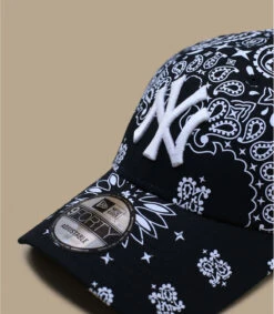 NEW ERA Casquette Paisley Print 940 NY Black -Mode Chapeaux Magasin casquette paisley print 940 ny black 2