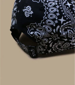 NEW ERA Casquette Paisley Print 940 NY Black -Mode Chapeaux Magasin casquette paisley print 940 ny black 4