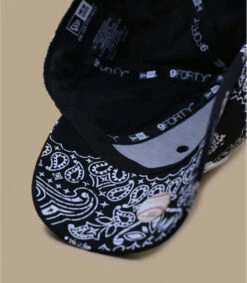 NEW ERA Casquette Paisley Print 940 NY Black -Mode Chapeaux Magasin casquette paisley print 940 ny black 5