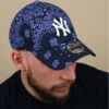 NEW ERA Casquette Paisley Print 940 NY Navy