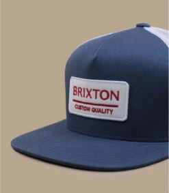Brixton Casquette Palmer Proper Trucker Pacific Blue -Mode Chapeaux Magasin casquette palmer proper trucker pacific blue 2