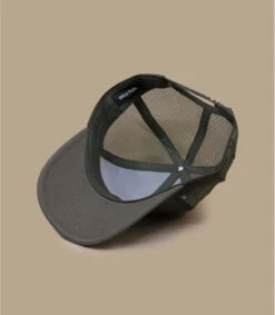 Brixton Casquette Rival Stamp Trucker Olive Surplus -Mode Chapeaux Magasin casquette rival stamp trucker olive surplus 5