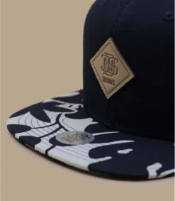 Casquette Snapback Big Aloha Rev. Blue -Mode Chapeaux Magasin casquette snapback big aloha rev blue 2