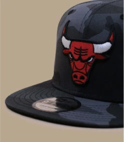 NEW ERA Casquette Snapback Team Camo 950 Bulls Midnight -Mode Chapeaux Magasin casquette snapback team camo 950 bulls midnight 2