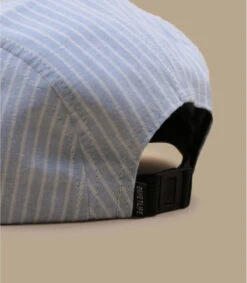 Casquette Stripe 5 Panel Blue -Mode Chapeaux Magasin casquette stripe 5 panel blue 4