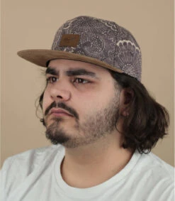 Reell Casquette Suede Floral Purple