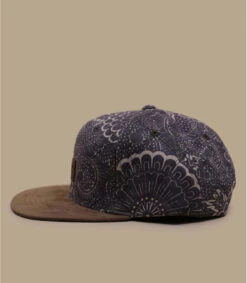 Reell Casquette Suede Floral Purple -Mode Chapeaux Magasin casquette suede floral purple 3