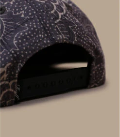 Reell Casquette Suede Floral Purple -Mode Chapeaux Magasin casquette suede floral purple 4