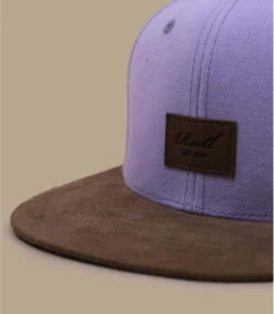 Reell Casquette Suede Lavender -Mode Chapeaux Magasin casquette suede lavender 2