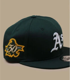 NEW ERA Casquette Team Side Patch 9Fifty Athletics -Mode Chapeaux Magasin casquette team side patch 9fifty athletics 2