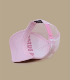 Von Dutch Casquette Trucker Chenille Logo Pink -Mode Chapeaux Magasin casquette trucker chenille logo pink 4