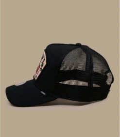 Casquette Trucker HFT DNC Sloth Black -Mode Chapeaux Magasin casquette trucker hft dnc sloth black 3