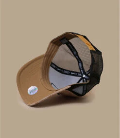 Casquette Trucker HFT Fendo Lookalike Khaki -Mode Chapeaux Magasin casquette trucker hft fendo lookalike khaki 5