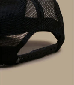 Casquette Trucker HFT Fine Herringbone Black -Mode Chapeaux Magasin casquette trucker hft fine herringbone black 4