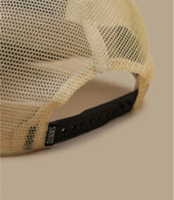 Casquette Trucker HFT Rebellion Black Beige -Mode Chapeaux Magasin casquette trucker hft rebellion black beige 4