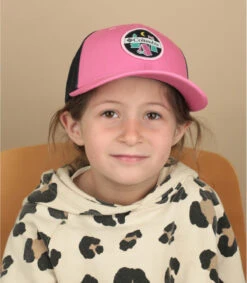 Columbia Casquette Trucker Kid Camp CSC Wild Geranium