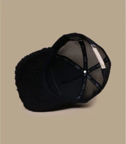 Von Dutch Casquette Trucker Logo Fur Black -Mode Chapeaux Magasin casquette trucker logo fur black 5