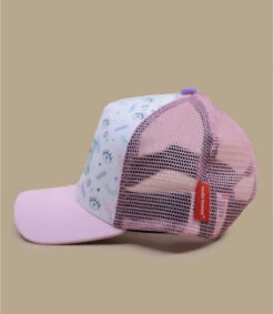 Casquette Trucker Pink Eyes -Mode Chapeaux Magasin casquette trucker pink eyes 3