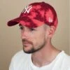 NEW ERA Casquette Wash Canvas CSCL 920 NY Hot Red