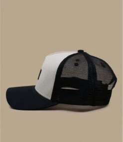 Chambray Suede Trucker -Mode Chapeaux Magasin chambray suede trucker 4