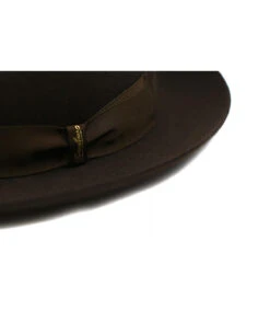 Borsalino Chapeau Feutre Lapin Marengo Marron -Mode Chapeaux Magasin chapeau feutre lapin marengo marron