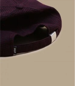 HUF Classic H Houndstooth Bloodstone -Mode Chapeaux Magasin classic h houndstooth bloodstone 2