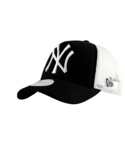 NEW ERA Clean Trucker NY Black -Mode Chapeaux Magasin clean trucker ny black