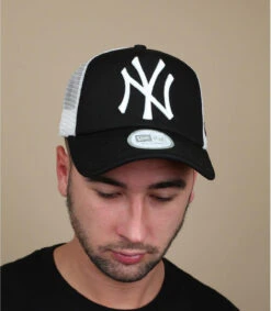 NEW ERA Clean Trucker NY Black