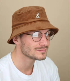 Kangol Cord Bucket Wood