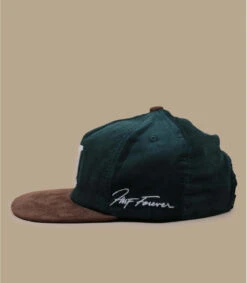 HUF Corduroy Classic H Strapback Forest Green -Mode Chapeaux Magasin corduroy classic h strapback forest green 3