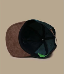 HUF Corduroy Classic H Strapback Forest Green -Mode Chapeaux Magasin corduroy classic h strapback forest green 5