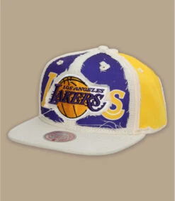 Mitchell & Ness Cut Away Lakers -Mode Chapeaux Magasin cut away lakers 7