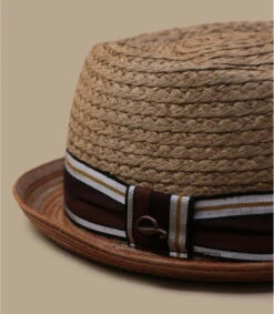 Diamond Raffia Brown -Mode Chapeaux Magasin diamond raffia brown 2