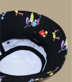 OBEY Digital Floral Bucket Black -Mode Chapeaux Magasin digital floral bucket black 3