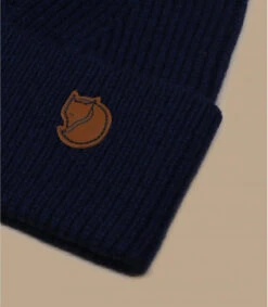 Fjallraven Directional Beanie Dark Navy -Mode Chapeaux Magasin directional beanie dark navybonnet20revers20Fjallraven20bleu