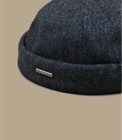 Stetson Docker Wool Grey -Mode Chapeaux Magasin docker wool grey 1