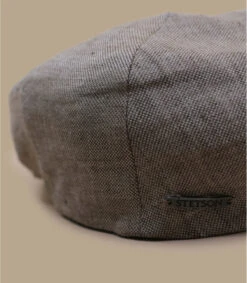 Stetson Driver Cap Linen Beige -Mode Chapeaux Magasin driver cap linen beige 2