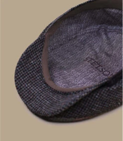 Stetson Driver Cap Patchwork Brown Mix -Mode Chapeaux Magasin driver cap patchwork brown mix 2
