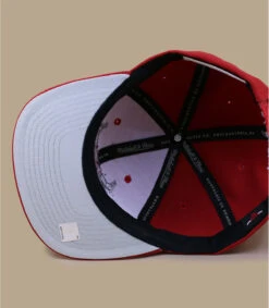 Mitchell & Ness Embroidery Glitch Snapback Bulls -Mode Chapeaux Magasin embroidery glitch snapback bulls 5