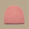 Engineered Knit Ribbed Beanie Blush