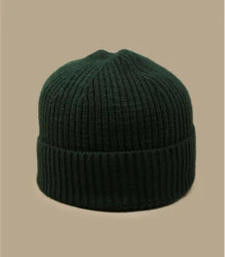 Engineered Knit Ribbed Beanie Bottle Green -Mode Chapeaux Magasin engineered knit ribbed beanie bottle green 1