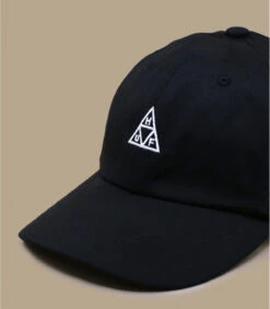 HUF Essentials TT CV Black -Mode Chapeaux Magasin essentials tt cv black 2