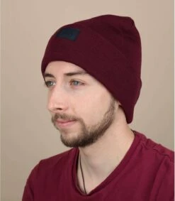 Tilley Extrafine Merino Wool Beanie Burgundy
