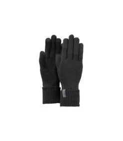 Barts Fine Knitted Gloves Black -Mode Chapeaux Magasin fine knitted gloves blackFine20Knitted20Gloves20black