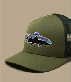 Patagonia Fitz Roy Trout Trucker Wyoming Green -Mode Chapeaux Magasin fitz roy trout trucker wyoming green 2