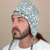 Oakley Flaps Beanie White Crackle Print